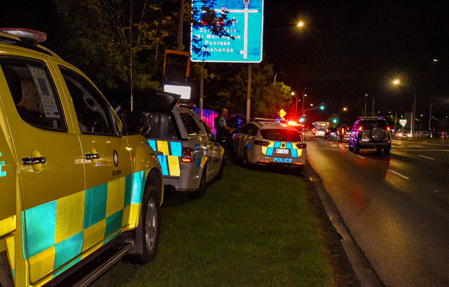 Police are responding to an incident on Tiraumea Drive, Pakuranga, Auckland. Photo / Darren Masters
