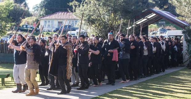 Mina Mitai-Ngatai's body brought onto Taheke Marae. Photo/File