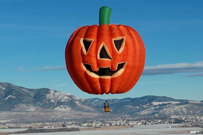 Ms. Autumn hot air balloon.