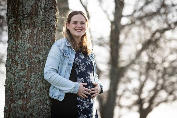 Melissa Mendoza has stopped drinking alcohol to make sure her baby is as healthy as possible. Photo / Jason Oxenham