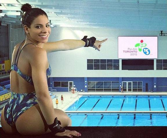 Sexy ingrid oliveira Olympic diving