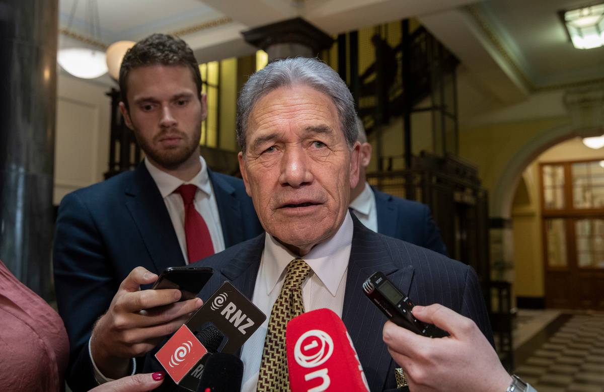 Covid-19 coronavirus Winston Peters is pushing for election to be