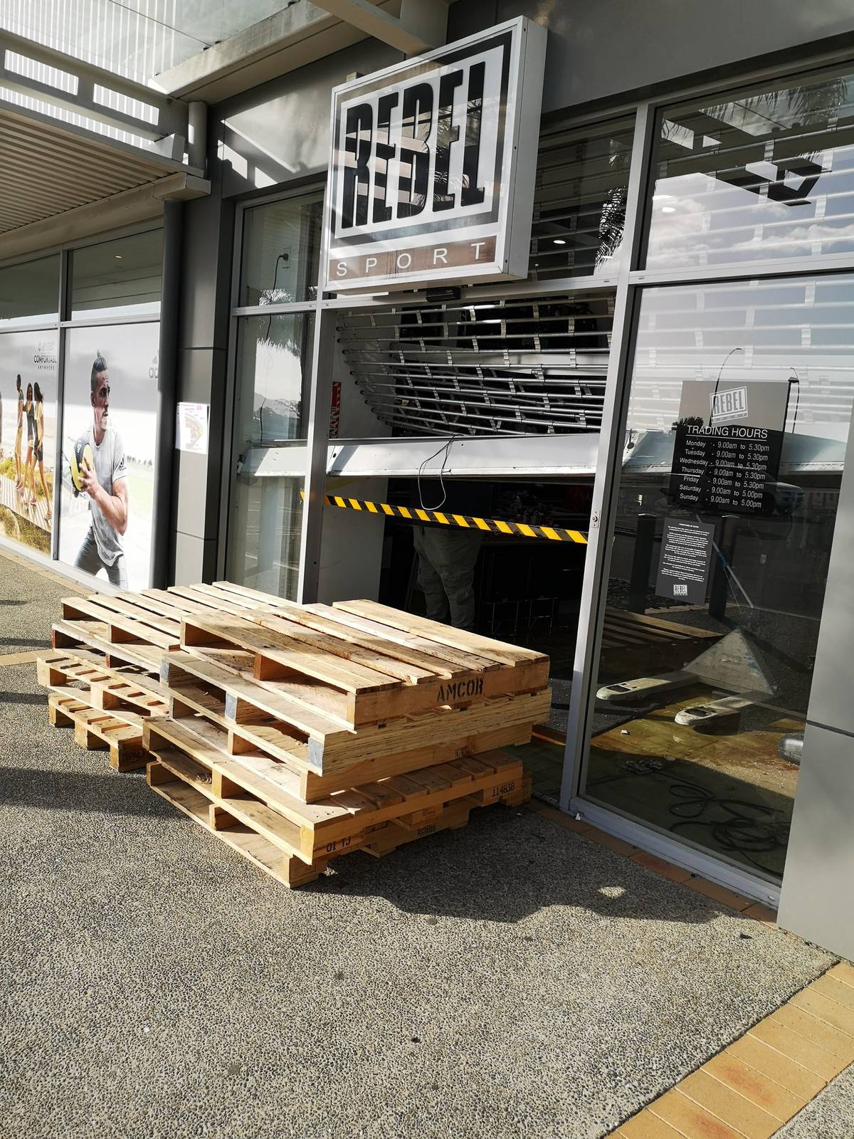 Apparent Ram Raids Hit Rebel Sport Whakatane And Kopuriki General