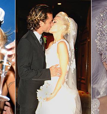 Craziest Celebrity Wedding Dresses Ever Nz Herald