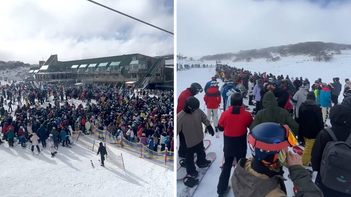 Snowy horror queues at Australian ski fields after gloomy ski forecast