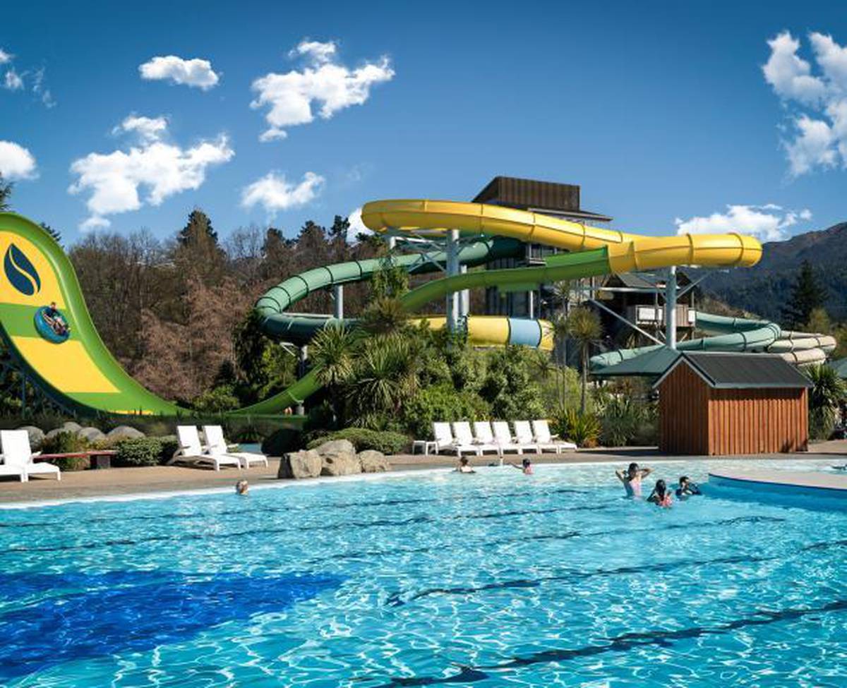 New Zealand S Largest Waterslide Opens At Hanmer Nz Herald