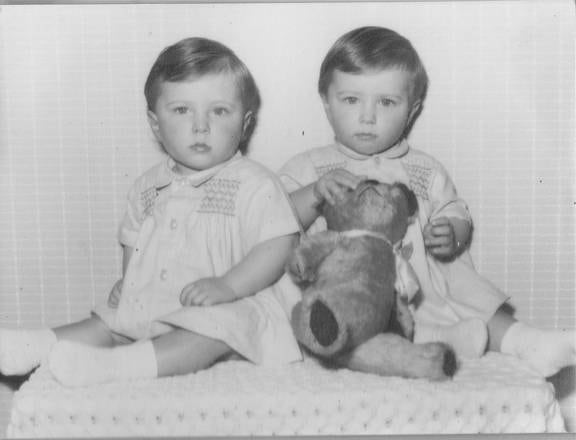 Si kembar Baker, usia 1. Foto / Disediakan