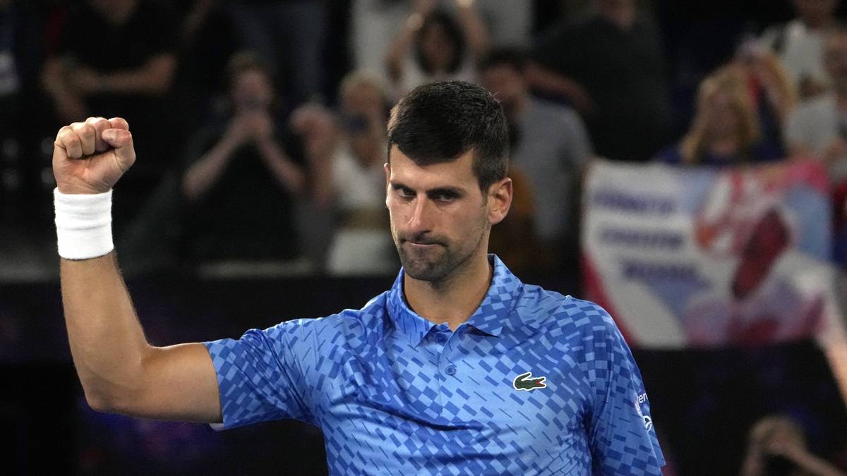Australian-Open-Tennis: Novak Djokovic tobt über neustes Gerücht