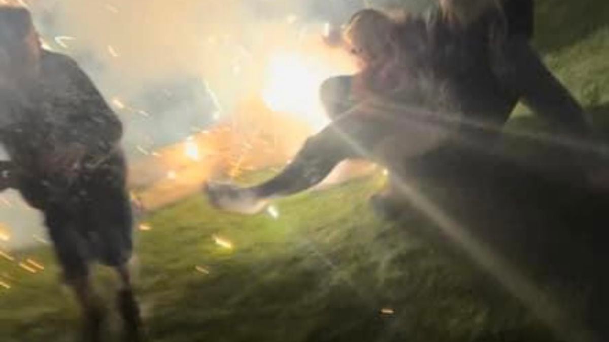 ديوالي: انفجرت الألعاب النارية في مهرجان هاستينغز