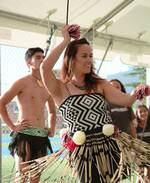 Nicole Douglas performs at the tournament pÅwhiri. Photo / Annie Hawaikirangi