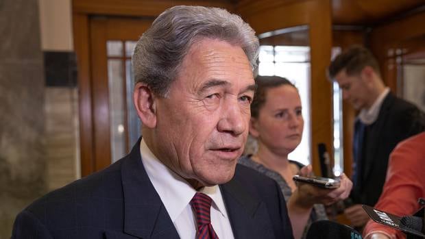 Foreign Affairs Minister Winston Peters says New Zealand is suspending its extradition treaty with Hong Kong. Photo / Mark Mitchell