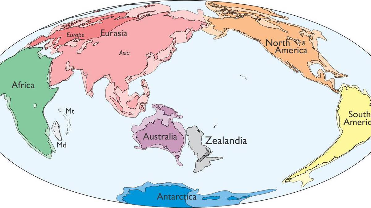 Zelandia: 100-milionowa historia zaginionego kontynentu pod Nową Zelandią