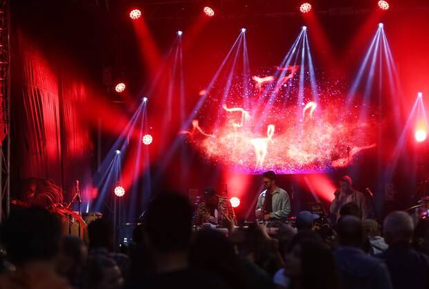 New Year's Eve celebrations at Federal St, Auckland. 31 December 2018. File Photo / Doug Sherring.