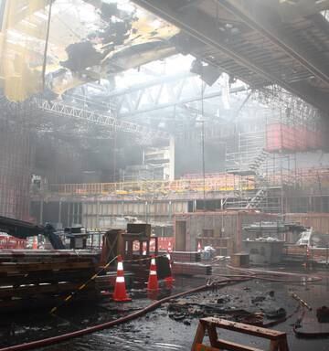 Skycity Fire Auckland City Reopens Clean Up Begins And - 