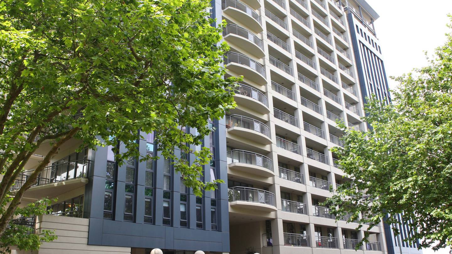 The Statesman at 1 Parliament St, from where a tenant was evicted. Photo / Supplied
