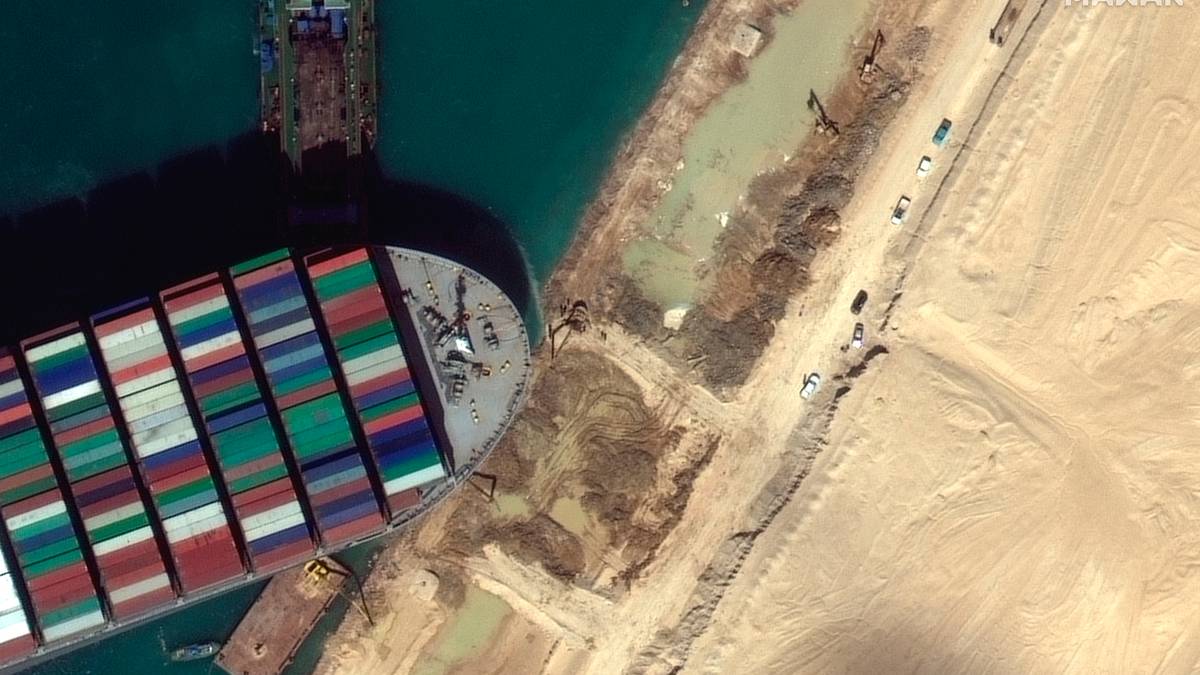 live-ship-blocking-the-suez-canal-partially-freed