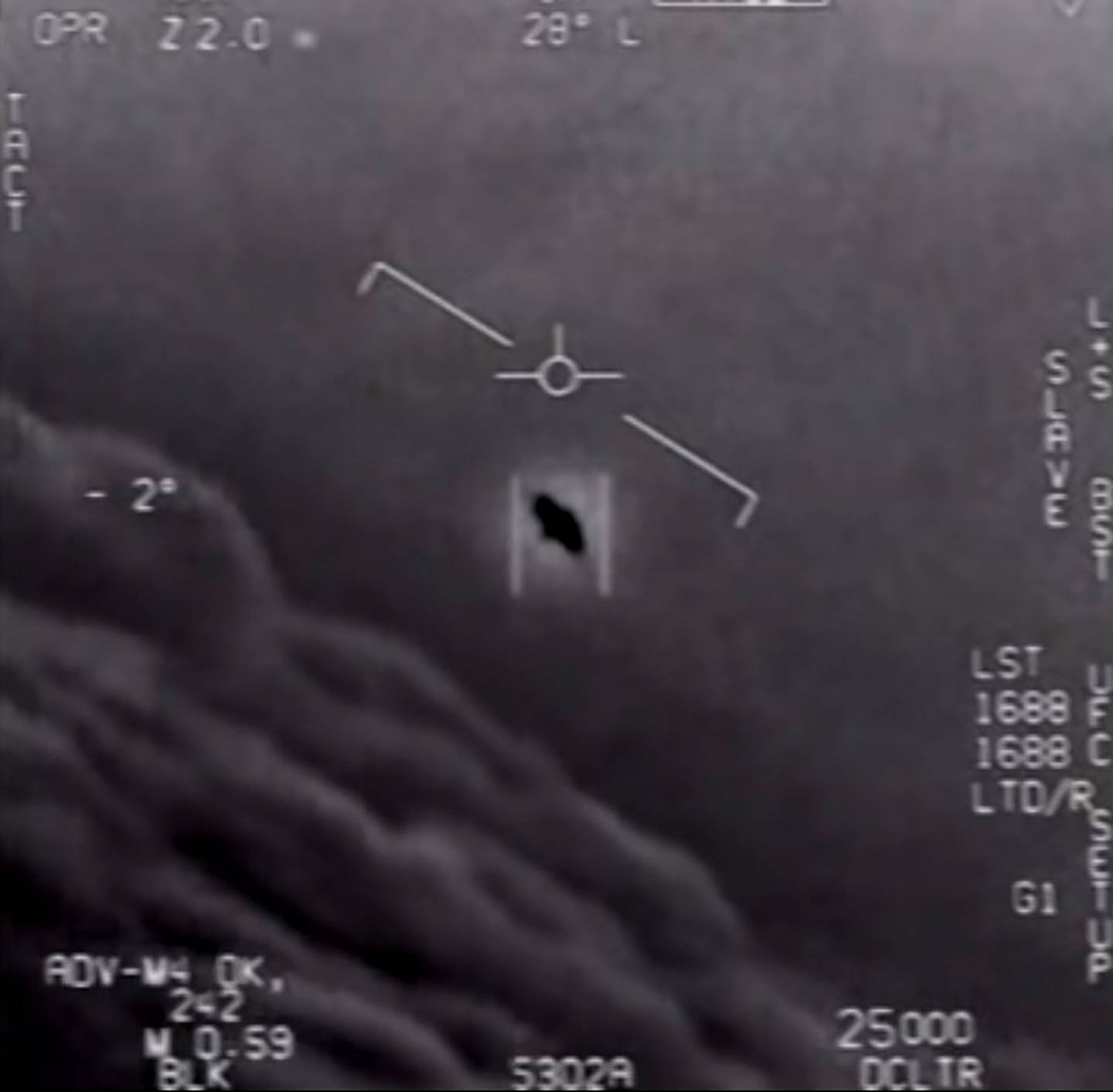 The Pentagon has released video clips that appear to show UFOs. Photo / US Department of Defense