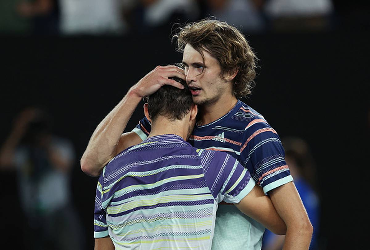 Tennis Dominic Thiem Delivers Stunning Act Of Sportsmanship In Australian Open Semifinal Against Alexander Zverev Nz Herald