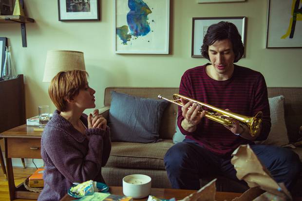 Adam Driver and Scarlett Johansson in Noah Baumbach's Marriage Story, which is up for six awards. Photo / Netflix