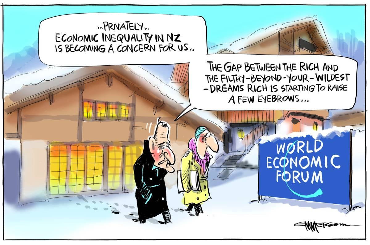 Cartoon: Inequality in our economy - NZ Herald