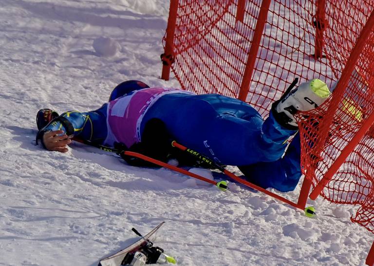 Snow sports: Tommy Ford airlifted to hospital after horror crash at Ski ...