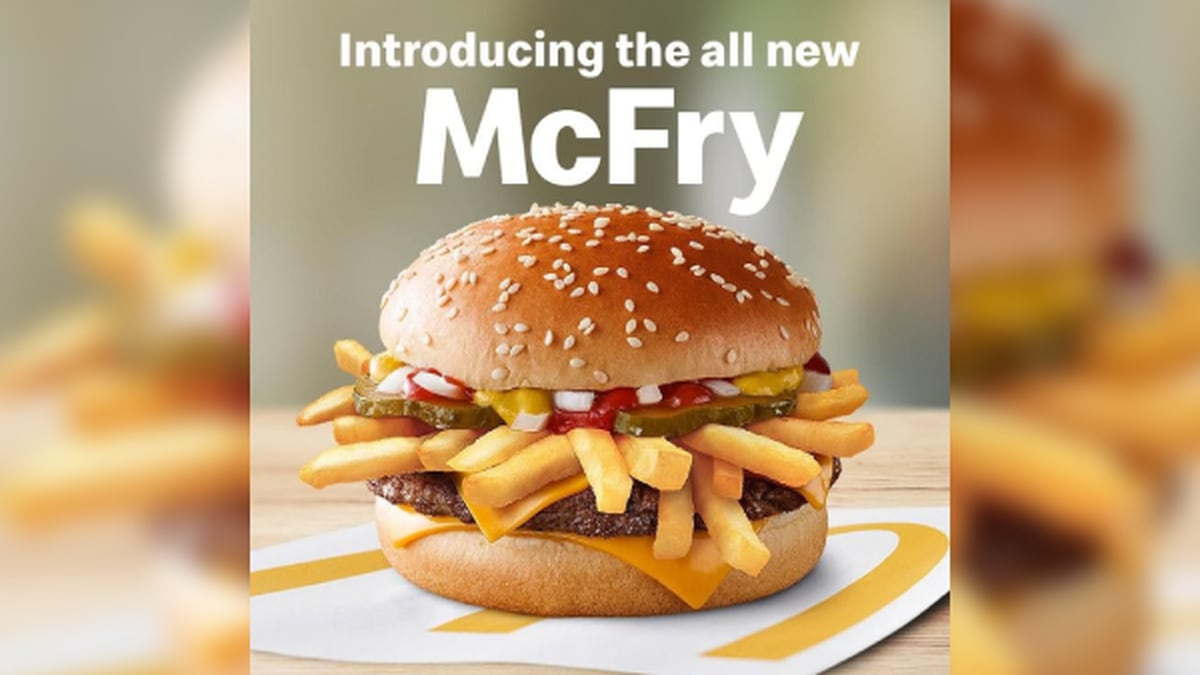 Prima Aprilis: Aussie Macca robi psikusy klientom pysznym burgerem McFry’s
