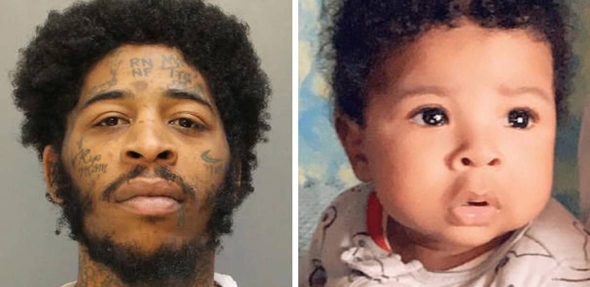 Father Nafes Monroe used his baby son as 'human shield' in shootout over drug deal