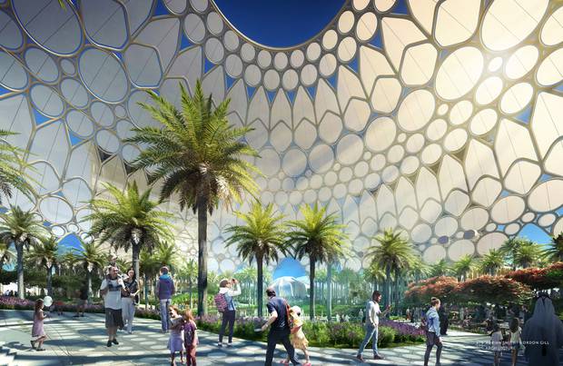  Artist impression Al Wasl Plaza at Dubai Expo. Image / Suppied