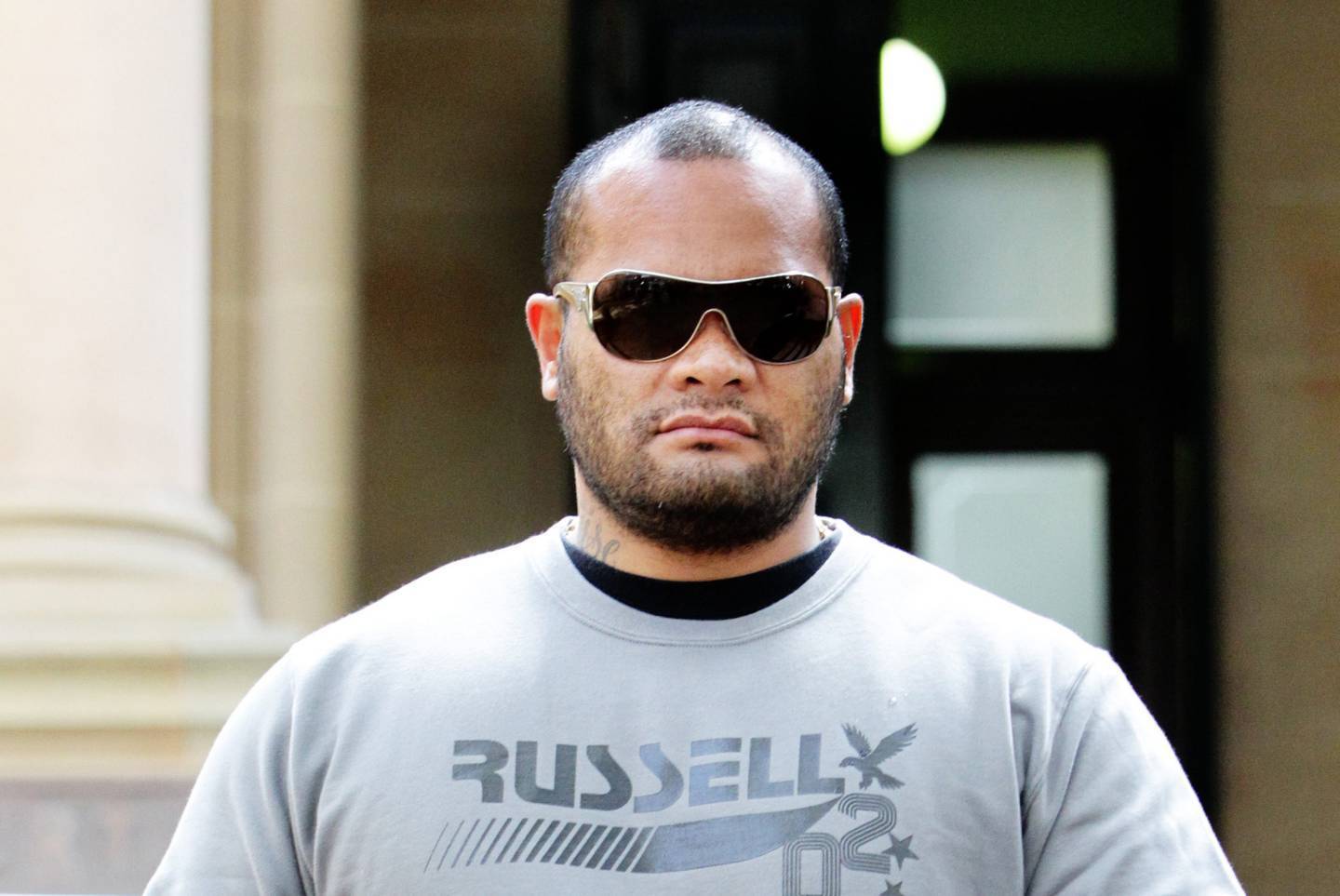 A well-known entertainer has been charged with money laundering $6 million in a conspiracy with Duax Ngakuru, pictured, who is alleged to have imported drugs into NZ. Photo / Daily Telegraph
