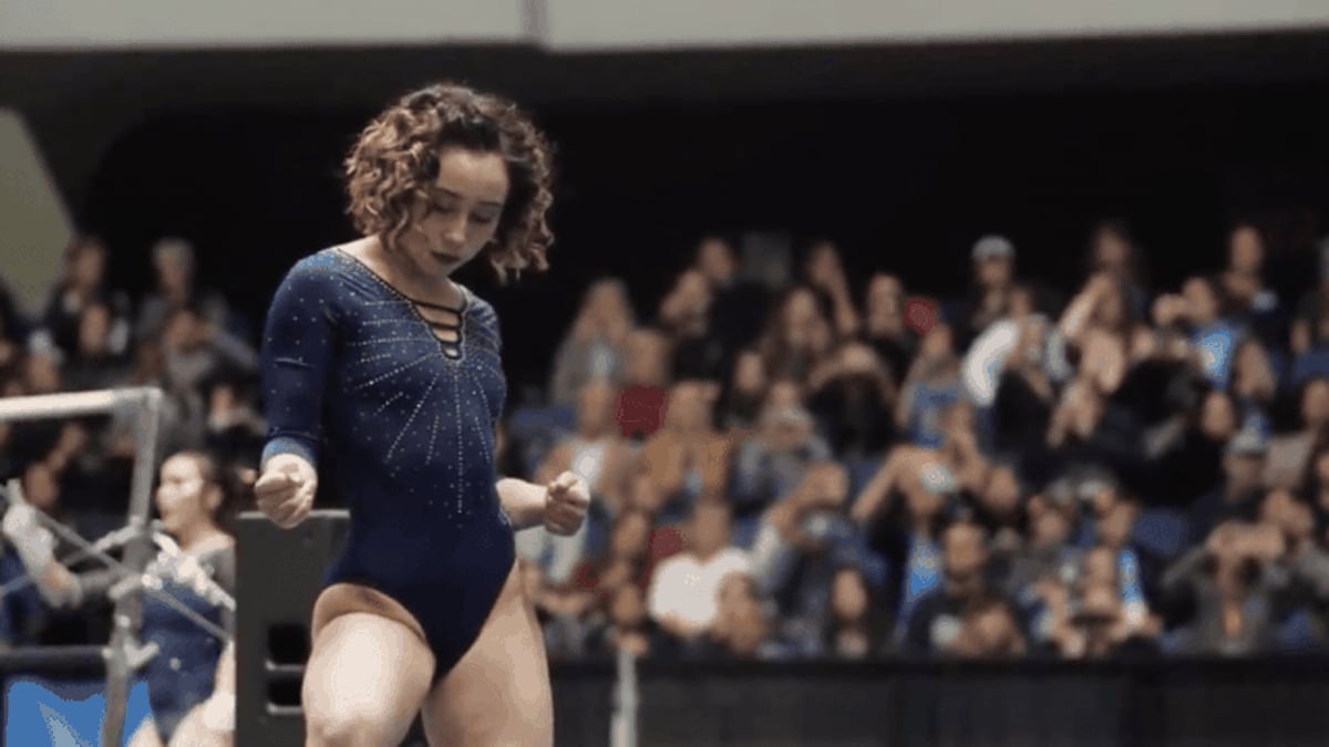 Gymnastics Katelyn Ohashi Stuns Social Media With Flawless Floor