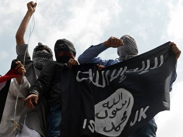 A group of Islamic State fighters claim to have hacked US military personnel. Photo / Getty Images