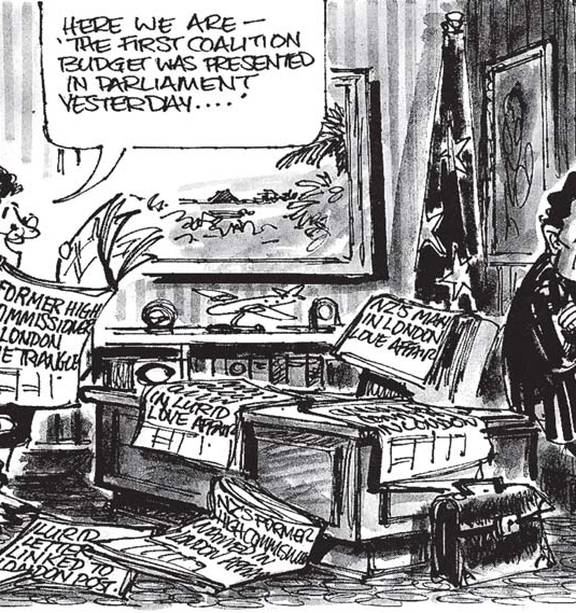 Cartoon collection spanning decades on display - NZ Herald