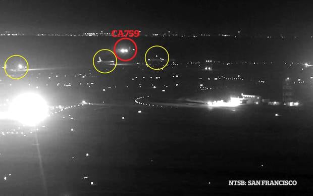 The flight overflew the first plane on the runway at '30 metres' the report said. Photo / Supplied