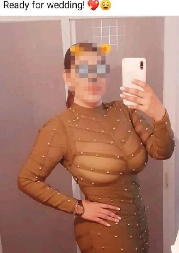 Wedding Guest Slammed For Dressing Like Cockroach In Kim K Knock