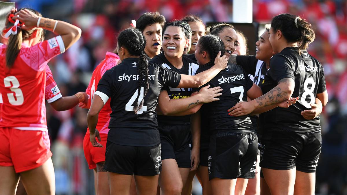Rugby League: Kiwi Ferns powraca z wielką wygraną nad Tonga