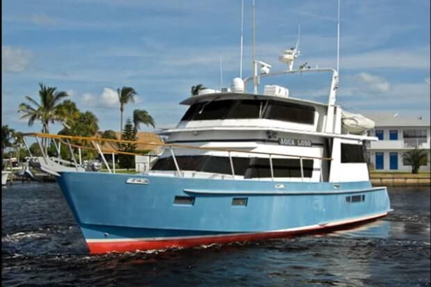 The family's boat, Aqua Lobo, is being moved to a safe location. Photos / Facebook 