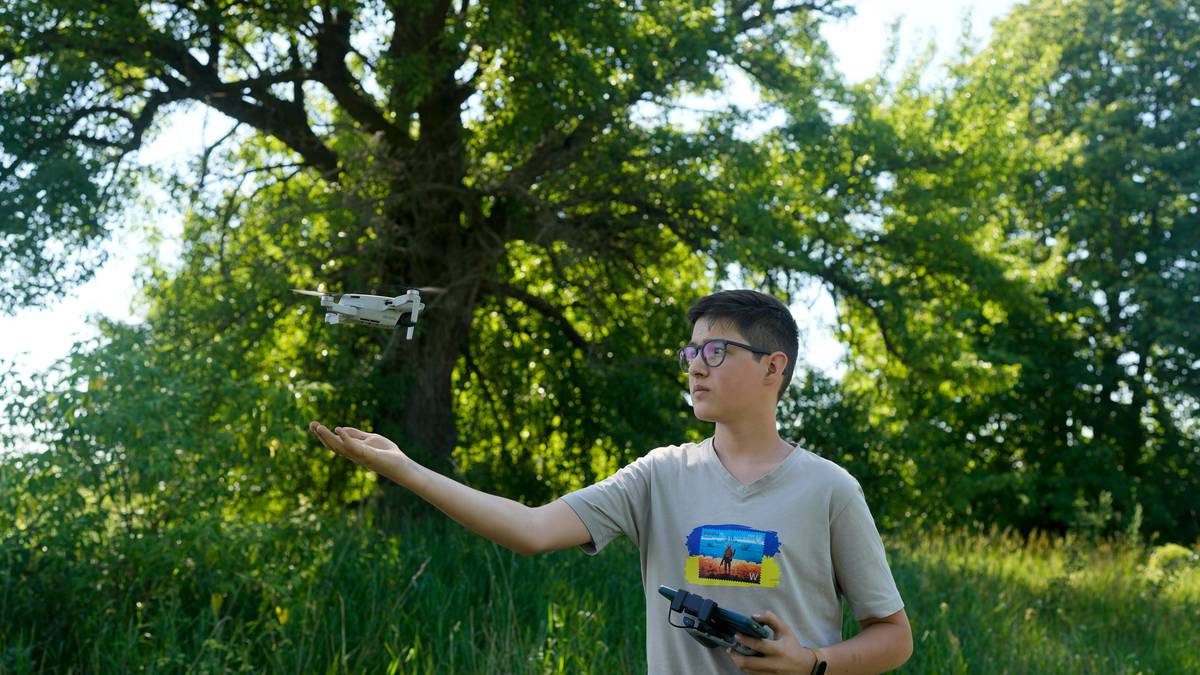 Wojna rosyjsko-ukraińska: Nastoletni bohater dronów „Cieszę się, że kogoś zrujnowaliśmy”
