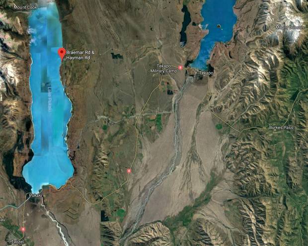 Emergency services were called to the crash in Braemar Rd, between the intersection with Tekapo-Twizel Rd (State Highway 8) and Hayman Rd, near Tekapo.