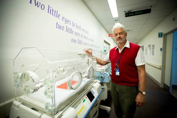 Paediatrician Dr Simon Rowley has seen an increase in P-exposed newborns over the past two years. Photo / Dean Purcell