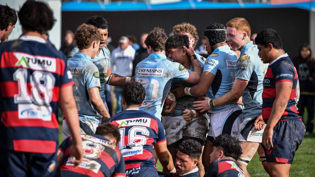 Uczniowskie rugby: coroczny mecz Napier Boys przeciwko Hastings Boys między dwoma miastami kończy się fiaskiem