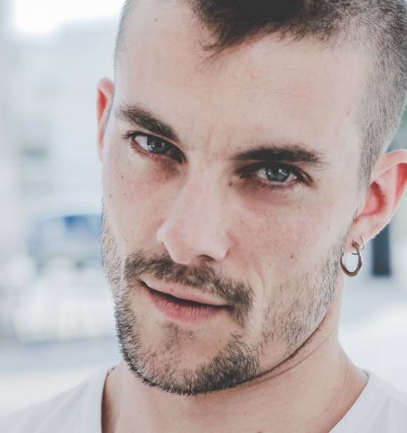 Male right ear hotsell piercing