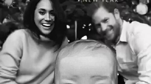 Prince Harry And Meghan Accused Of Photoshopping Their Christmas