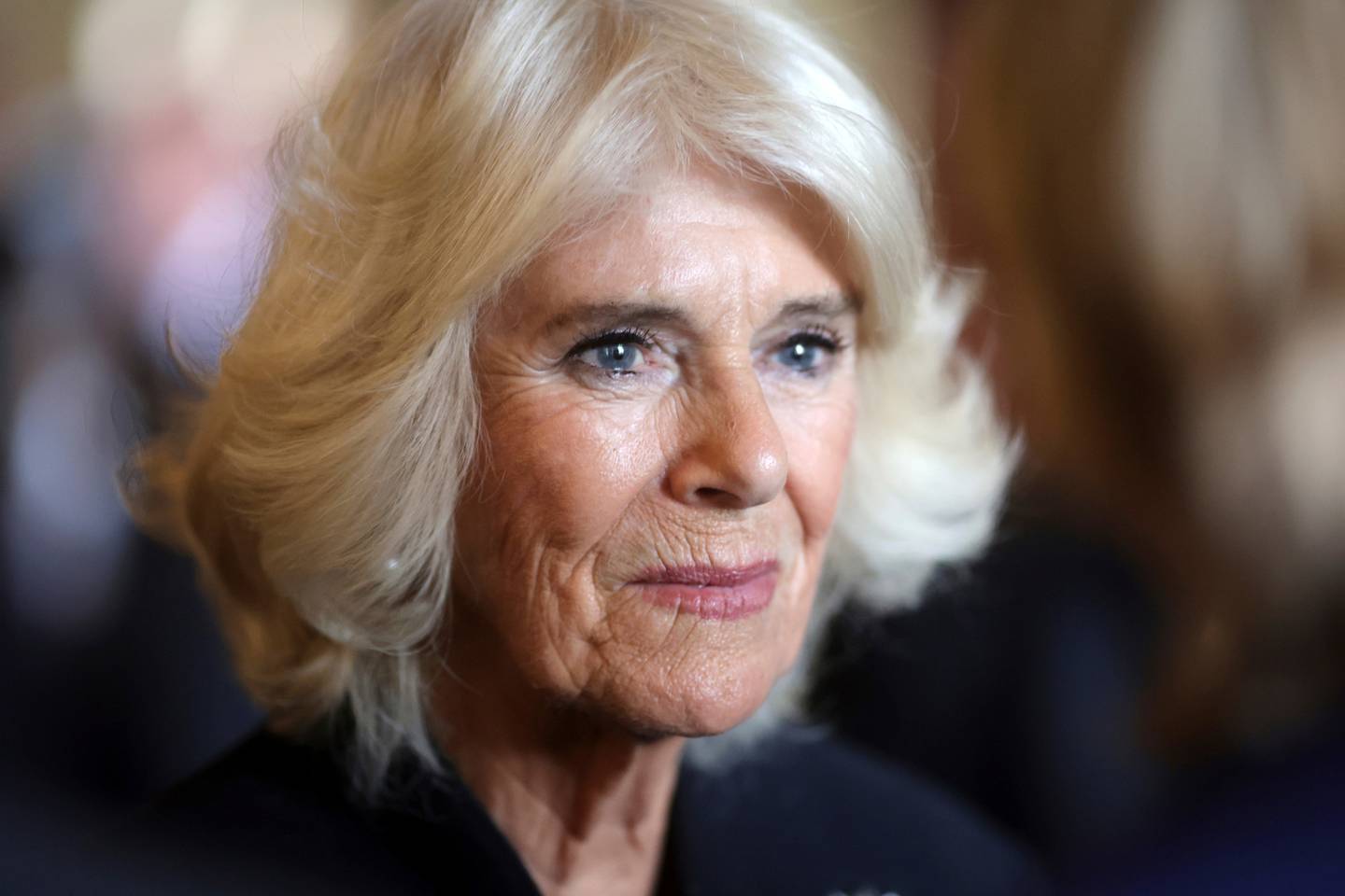 Camilla, the new Queen Consort, paid tribute to the Queen in a video message. Photo / AP