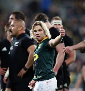 Rugby Springboks Halfback Faf De Klerk Details How South