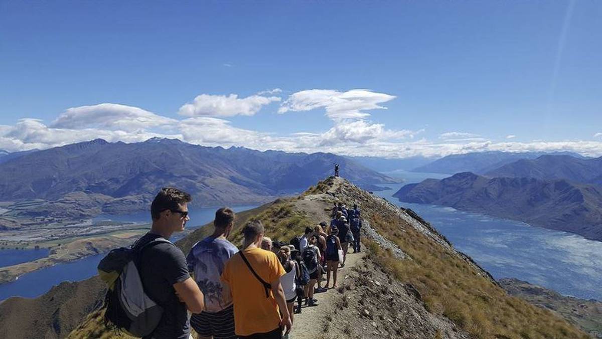 New Zealand Tourists spot
