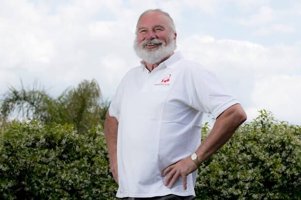 Neville Baker has been the Farmers Santa Parade Santa for the past four years. He runs My Santa, a recruitment company that specialises in training and placing professional Santas. Photo / File