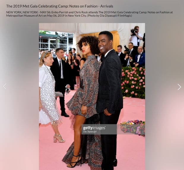 Another picture of Rock and Echikunwoke - this time correctly captioned! Photo / Getty Images.