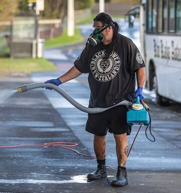 Covid 19 Coronavirus Auckland Black Power Gang Members Take Health And Safety Into Their Own Hands Nz Herald