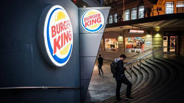 Burger King has been hit by the lockdown. Photo / File
