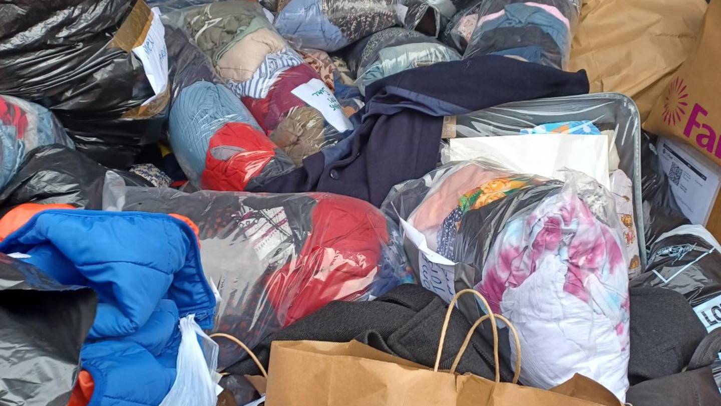 Surplus donations gifted to PSEC charity shops after the cyclone.